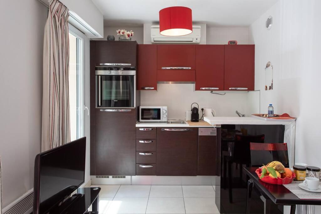 L18 Central Parking Terrace Ac 10Mins Walk To Beaches Nice Extérieur photo